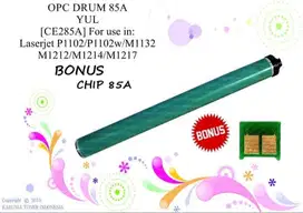 OPC DRUM 85A YUL For use in Laserjet P1102/P1102w/M1132/M1 Berkualitas