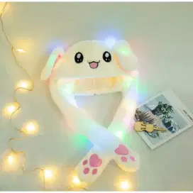 Dancing Rabbit Bunny Hat Led Tik Tok Topi Kelinci Korea/  Korean Style