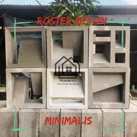 FREE ONGKIR Roster/Loster Minimalis Bahan Beton