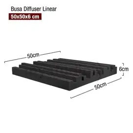 Busa Linier Diffuser Peredam Suara studio