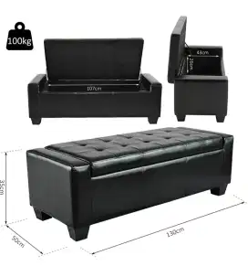 Sofa stool box 130x50