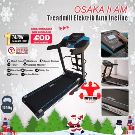 Temukan Alat Olahraga Treadmill Elektrik Osaka II AM Auto Incline