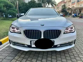 Bmw 730li, 730 li nik 2013, full option, white interior brown