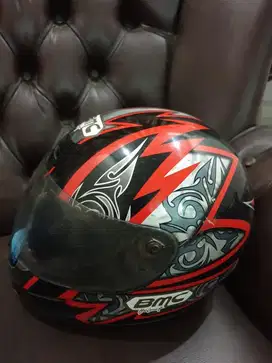 Helm fullface berSNI merk bmc asli ( size L)