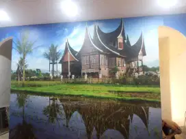 Menerima jasa pasang wallpaper costeum 3D