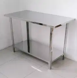 Meja stainless serbaguna