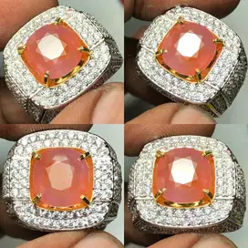 Natural padparadscha sapphire 7.67 cts hq