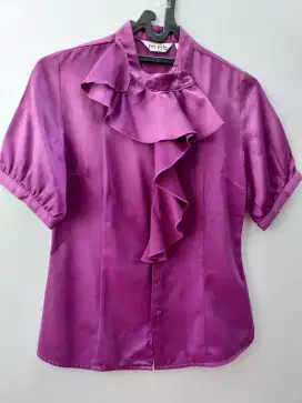 Kemeja ungu mint