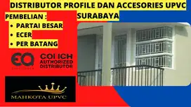 jual per pcs Profile dan accessories upvc gresik