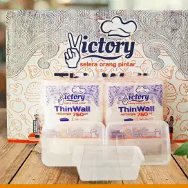 Thinwall 750 rectangular tepak kotak makan (1pack 25pcs)