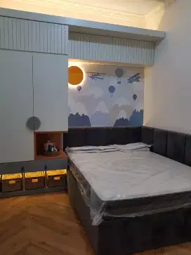 Tempat tidur anak satu set