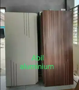 Pintu HPL UK T210XL80 plus kusen aluminium 4in