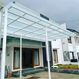 Kanopi kaca tempred, kanopi murah #2838