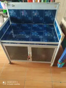Rak kompor aluminium