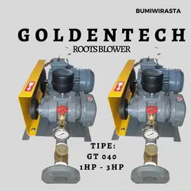 Root Blower GoldenTech 1,5 Inchi - Taiwan - Untuk Bak Aerasi STP IPAL