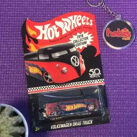 Diecast HotWheels Collector Edition 2018 Volkswagen Drag Truck Mail in