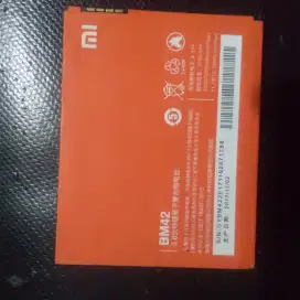 BATERAI XIAOMI BM42 ORIGINAL BNIB, BISA DIPAKAI HANDPHONE XIAOMI REDMI