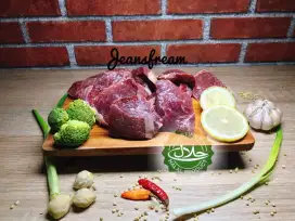 Daging sapi rendang premium/ daging kelapa / beef knuckle 1 Kg Halal