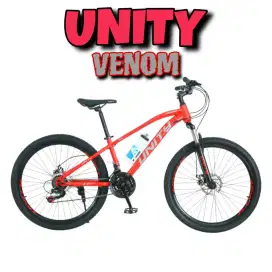 Sepeda MTB unity venom inner cable ukuran 26 inch speed 3x7