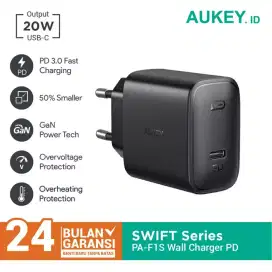 Charger Aukey Premium 20 Watt C To C