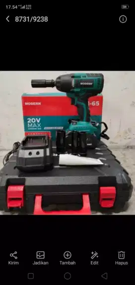 (Rumah teknik jogja)impact cordless modern torsi besar