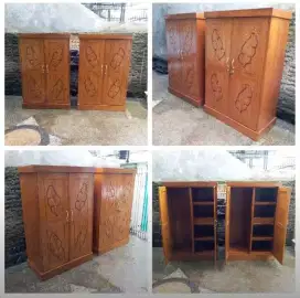 kamar set buat kos / kontrakan kayu jati