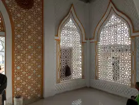 Kerawangan grc masjid rumah dll