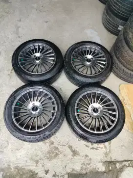 Velg hsr r16 4x100 lbr7 et40 sepaket ban