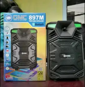 SPEAKER BLUETOOTH ORIGINAL GMC 897M 8 INCH BARU