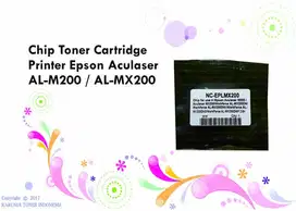 Chip Toner Cartridge Printer Epson Aculaser AL M200 AL MX 200 M200