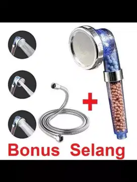 Kepala Shower Ion lebih halus dan lebih kencang