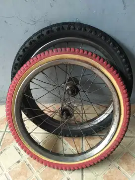 Velg sepeda 16 lipat, bmx dll