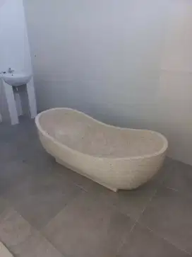 Bathub mewah dan cantik batu terazo