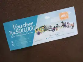 Voucher 500.000 Les Bahasa Inggris Bili