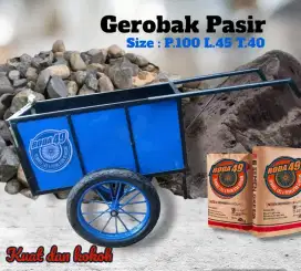 Gerobak Pasir Serbaguna roda dua