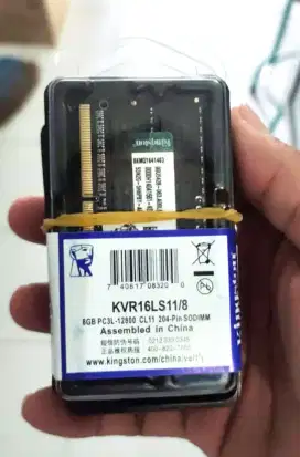 Ram Laptop Sodim Kingstone DDR3 8 GB PC12800 PC3. mediaLand