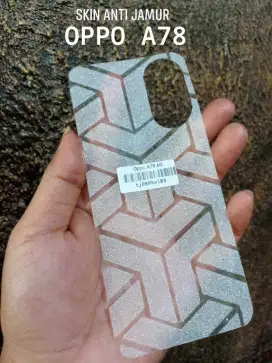 OPPO A78 4G, A17, A57 2022.. Skin Garskin Anti JAMUR