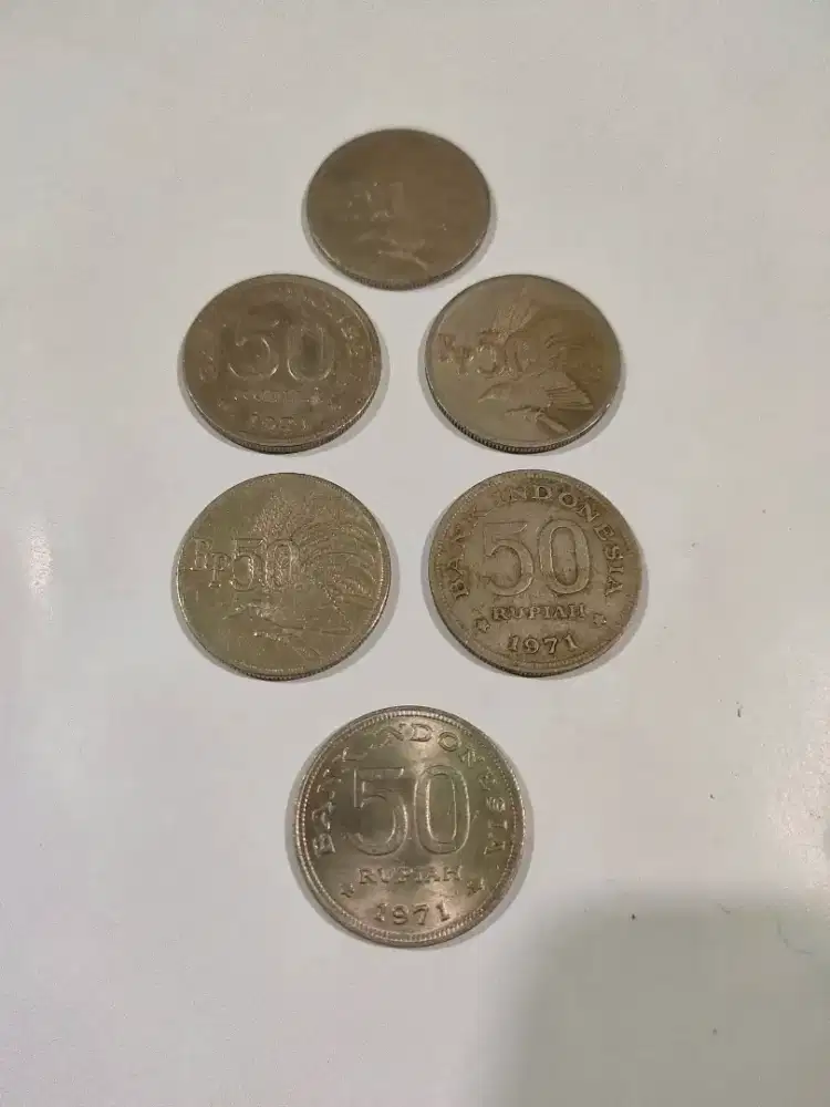 Uang koin 50 rupiah