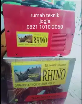 (Rumah teknik jogja)inverter las rhino 300amper, 1phase, 3 phase