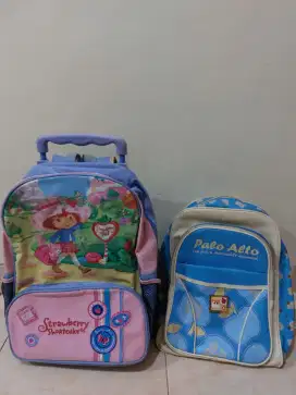 Dijual Tas Ransel dan Troli Besar 2 in 1