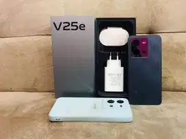 Vivo v25e, ram 8/128 black fullset ori no minus siap pakai