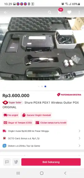 Shure PGX1 PGX4