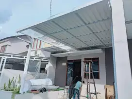 Kanopi alderon twinwall, jasa kanopi bekasi  #178