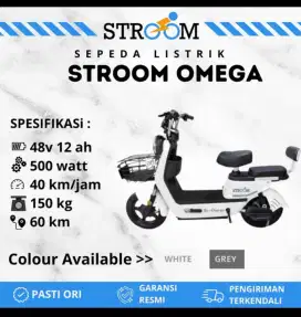 Dijual Sepeda listrik STROOM OMEGA