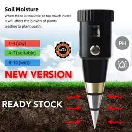 Alat Ukur Kelembaban Tanah Soil Moisture Ph Meter Tester Vt05 Taman Vt