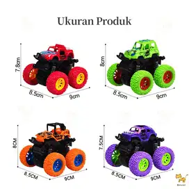 Mainan Mobil Anak Monster Zap Jip Off Road 4 Drive 360 Derajat Monster