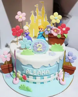 Kue ulang tahun anak princess