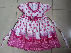 Dress/gaun anak batita Bellazn import