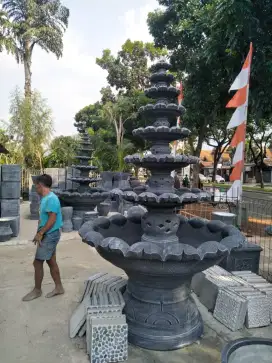 Air mancur susun 7piring/pagoda 7tingkat