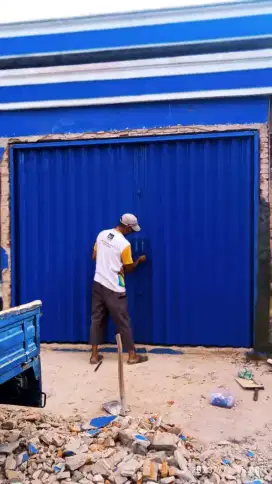 Pintu ruko follding gate rolling door murah berkualitas